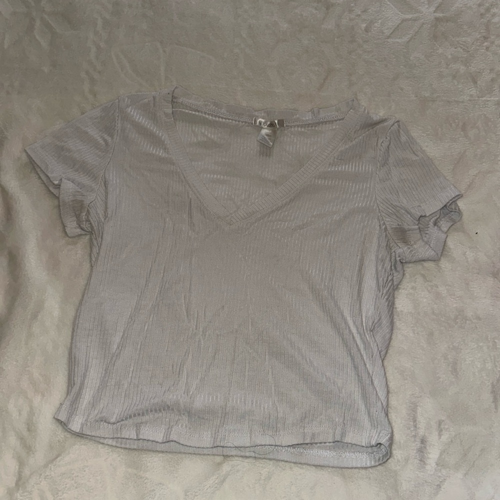White Crop Top